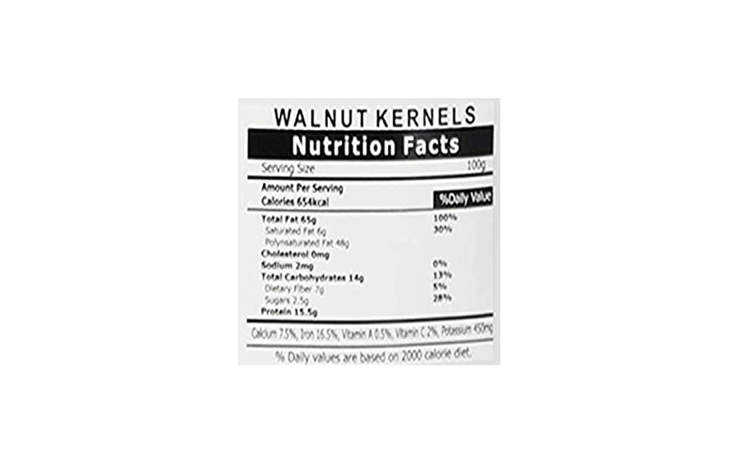 Ganpatjee Akhrot Giri Walnut Kernels   Pack  250 grams